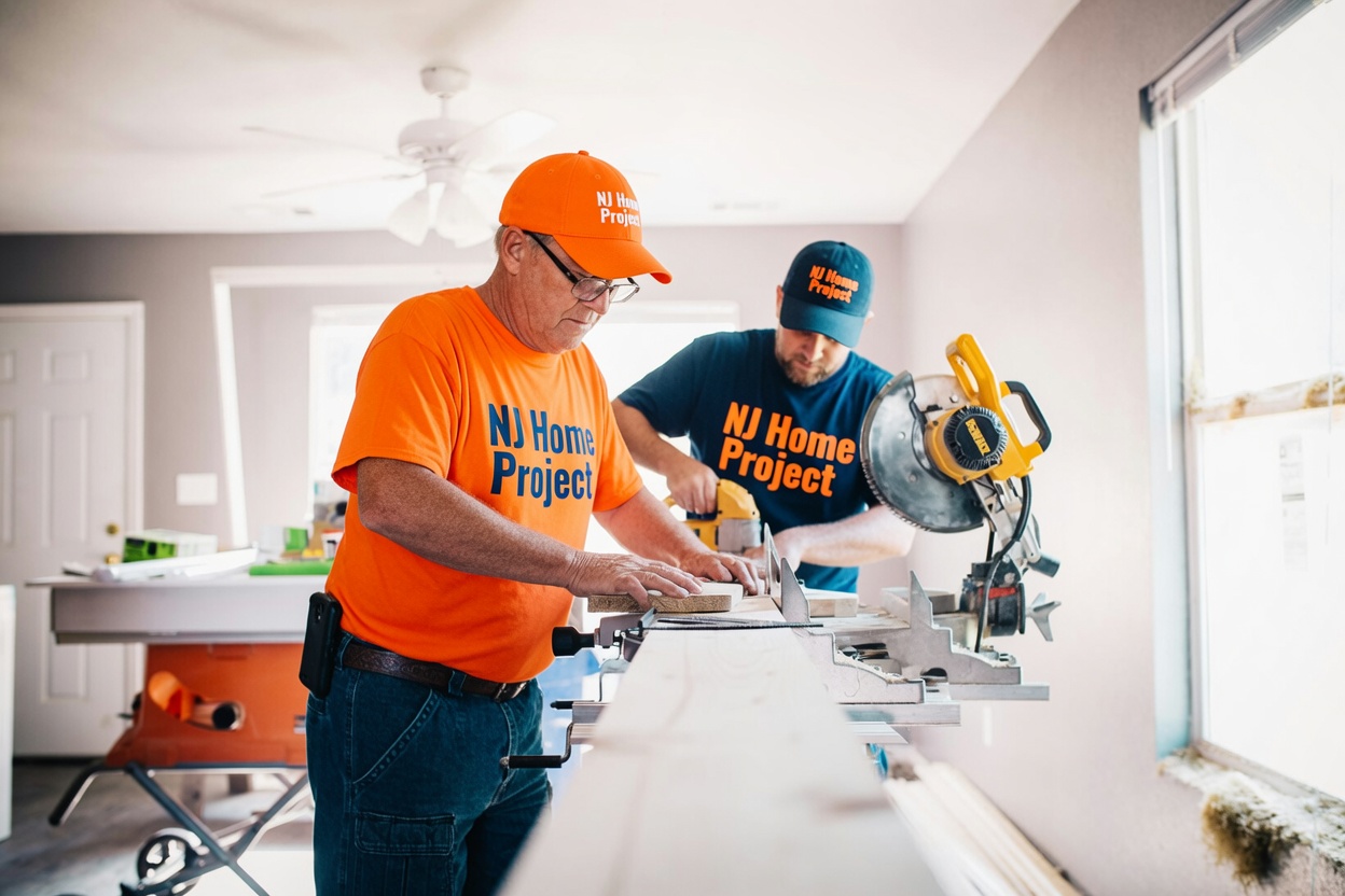 NJ Home Project crew at work